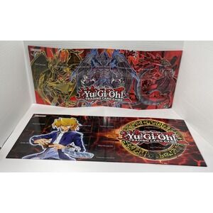 Vintage 1996 Yu-Gi-Oh Konami Folding Playmat for Card Game VERY GOOD